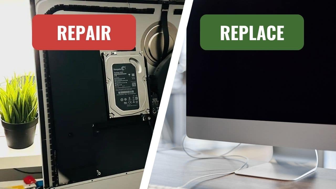 mac repair vs replace