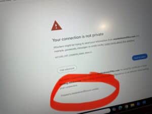 malware infected laptop in pakenham