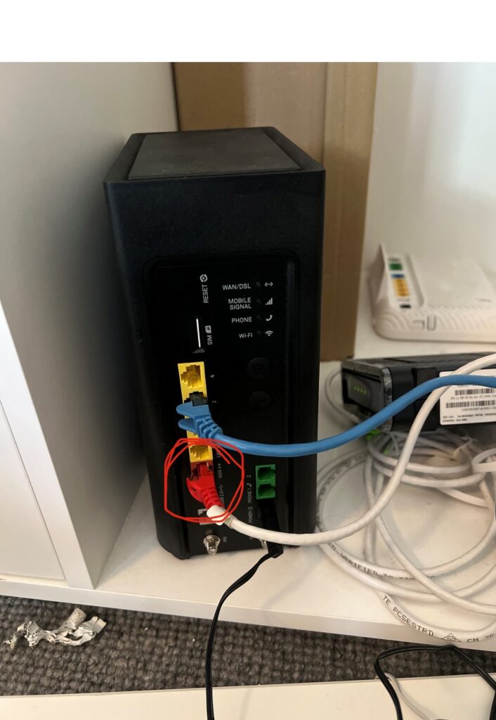 telstra modem replacement clematis