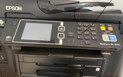 Epson WorkForce 3640 repaired on site in Tooradin